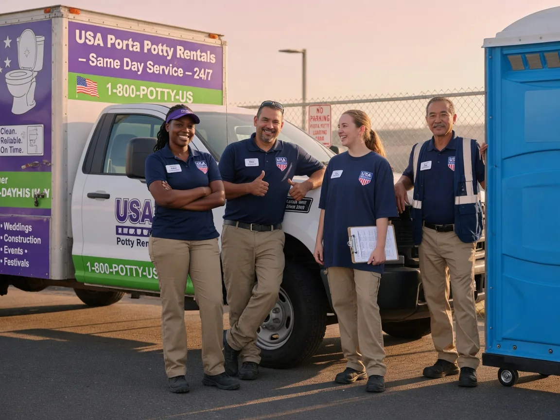 Porta Potty Rental company in Biscoe, AR